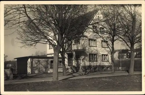 Foto Ak Wiehl im Oberbergischen Kreis, Straßenpartie mit Wohnhaus