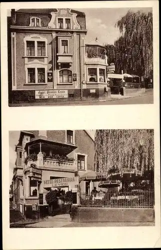 Ak Königswinter am Rhein, Hotel und Pension Leven, Drachenfelsstraße