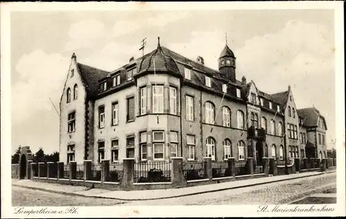 Ak Lampertheim am Rhein Hessen, St. Marienkrankenhaus