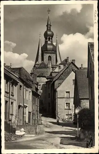 Ak Sankt Wendel im Saarland, Im Graben, Kirche