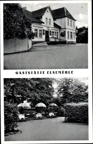 Ak Südlengern Bünde in Westfalen, Gaststätte Elsemühle