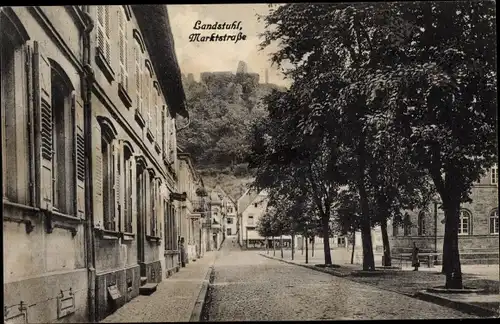 Ak Landstuhl in der Pfalz, Marktstraße