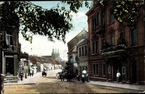 Ak Pirmasens am Pfälzerwald, Schlossstraße