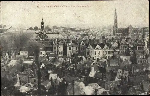 Ak Valenciennes Nord, Vue Panoramique