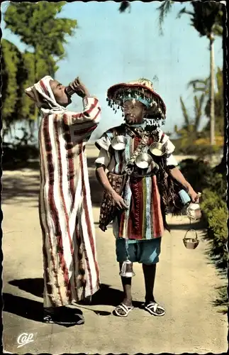 Ak Scenes et Types, Porteur d'Eau, Maghreb, Wasserträger