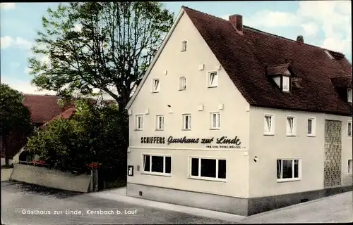 Ak Kersbach Neunkirchen am Sand Mittelfranken, Gasthaus zur Linde