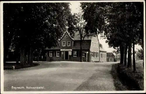 Ak Bayreuth in Oberfranken, Gasthaus Dorothea Rollwenzel, Rollwenzelei