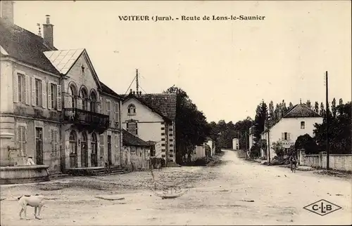 Ak Voiteur Jura, Route de Lons le Saunier