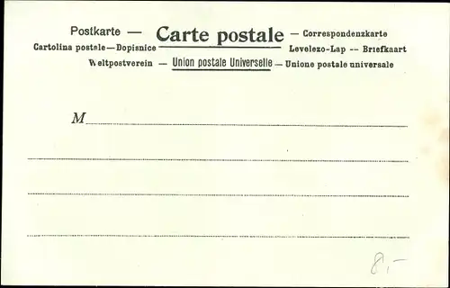 Briefmarken Ak Australien, La Poste en Australie, Postbote liest aus der Zeitung vor