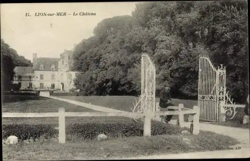 Ak Lion sur Mer Calvados, le Château
