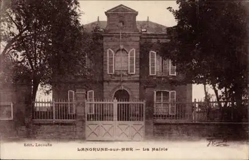 Ak Langrune sur Mer Calvados, la Mairie