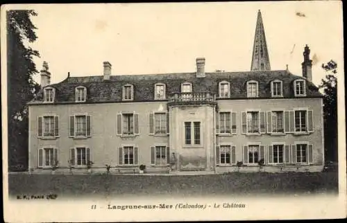 Ak Langrune sur Mer Calvados, le Château