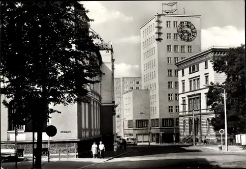 Ak Gera in Thüringen, Rudolf Diener Straße