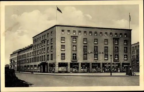 Ak Karlsruhe in Baden, Kolpinghaus, Karlstraße 115, Apotheke