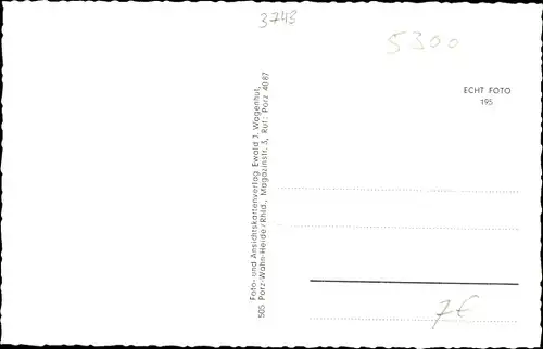 Ak Duisdorf Bonn am Rhein, Bundesverteidigungsministerium Hardthöhe, Arbeitsministerium, Denkmal