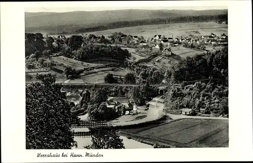 Ak Hann. Münden in Niedersachsen, Werrahaus, Gesamtansicht