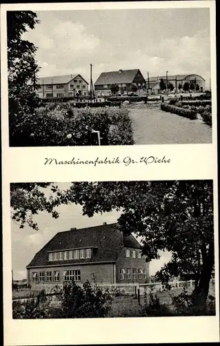 Ak Großenwiehe Schleswig Holstein, Maschinenfabrik