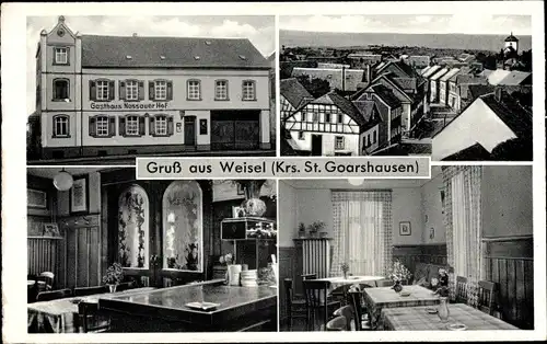 Ak Weisel im Taunus, Gasthaus z. Nassauer Hof