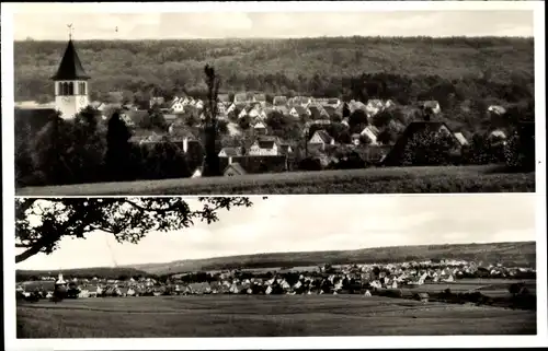 Ak Dettenhausen Baden Württemberg, Blick auf den Ort im Schönbuch