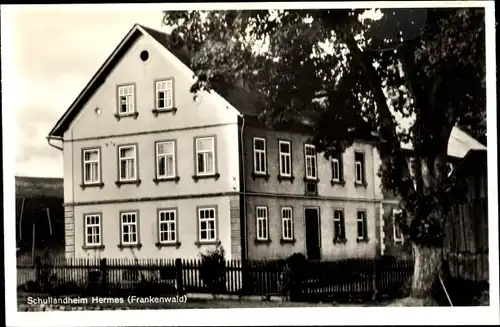 Ak Hermes Marktleugast im Frankenwald Bayern, Schullandheim