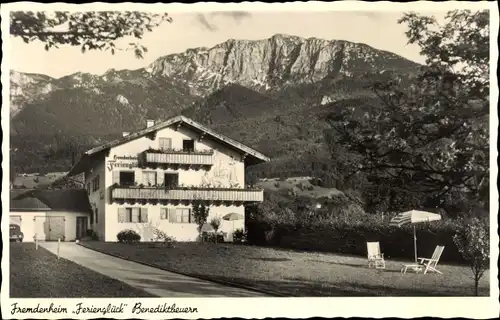 Foto Ak Benediktbeuern in Oberbayern, Fremdenheim Ferienglück