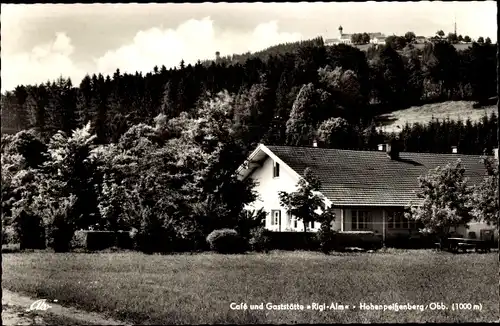 Ak Hohenpeißenberg Peißenberg Oberbayern, Gaststätte Pension Rigi Alm