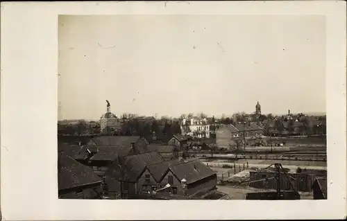 Foto Ak Gouécourt Moncel sur Vair Meurthe et Moselle, Gesamtansicht 1917