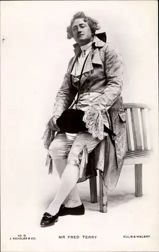 Ak Schauspieler Fred Terry, Portrait