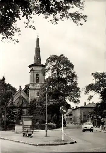 Ak Berlin Treptow Bohnsdorf, Buntzelstraße, Kirche