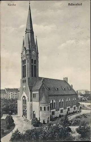 Ak Berlin Treptow Adlershof, Kirche