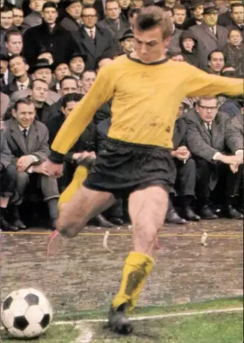 Ak Reinhard Libuda, Fußballspieler, Borussia Dortmund, Aral Sammelbild