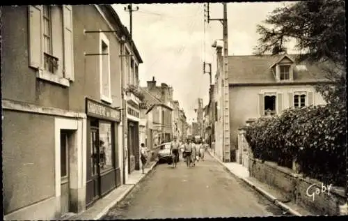 Ak Langrune Calvados, Rue de la Mer