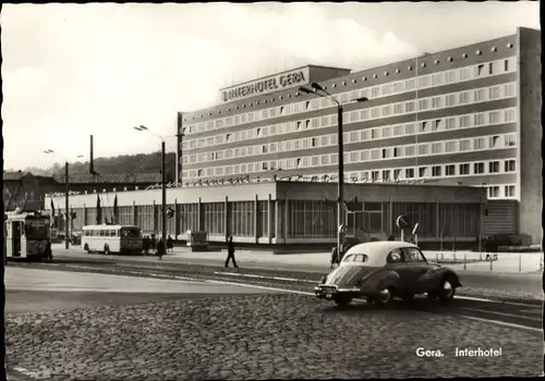 Ak Gera in Thüringen, Interhotel