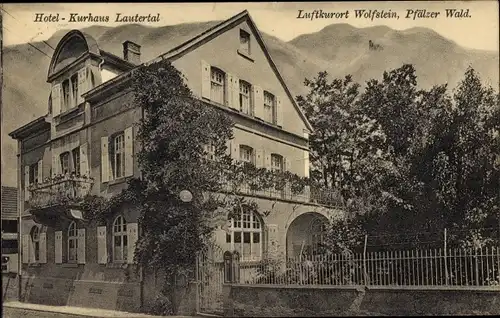 Ak Wolfstein in der Saarpfalz, Hotel Kurhaus Lautertal