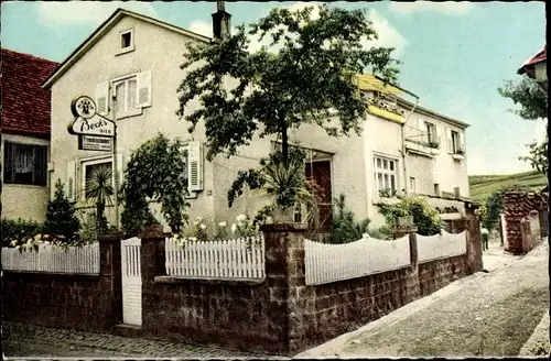 Ak Ungstein Bad Dürkheim am Pfälzerwald, Fremdenpension Georg Seib, Weinstraße 102