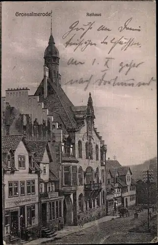 Ak Großalmerode in Hessen, Rathaus