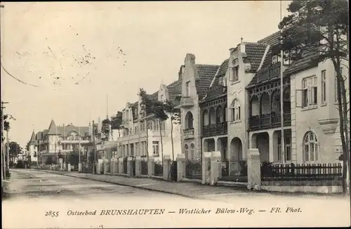 Ak Ostseebad Brunshaupten Kühlungsborn, Westlicher Bülow Weg