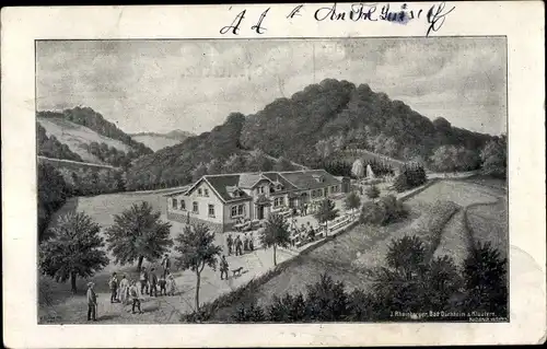 Ak Wachenheim a.d. Haardt an der Weinstraße Pfalz, Forst und Waldhaus Rotsteig