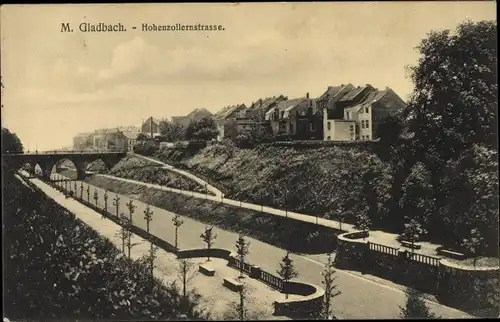 Ak Mönchengladbach am Niederrhein, Hohenzollernstraße