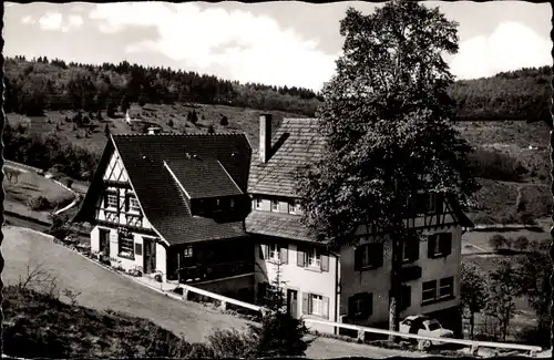 Ak Brandmatt Sasbachwalden im Schwarzwald, Berggasthof Grüner Baum