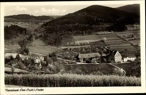 Ak Neusatzeck Bühl in Baden Schwarzwald, Gesamtansicht