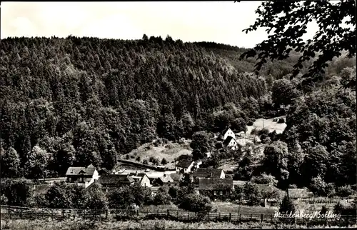 Ak Mühlenberg im Solling Holzminden an der Weser, Pensionshaus