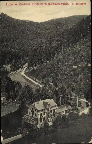 Ak Bühlertal im Schwarzwald, Kurhaus Gertelbach