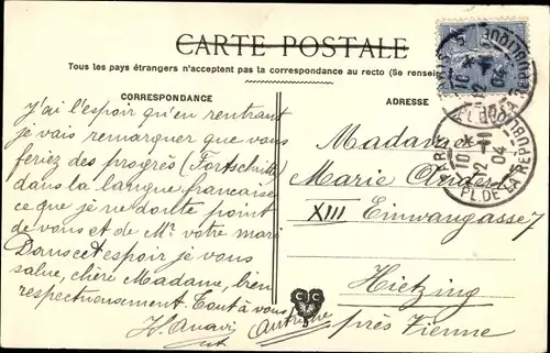 Ak Paris VIII.  Arrondissement Élysée, Arc de Triomphe du Carrousel