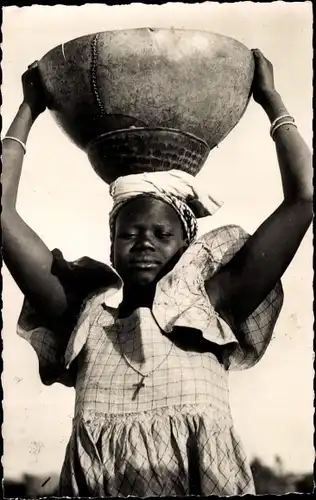 Ak Senegal, Jeune Femme Serere, Afrikanerin
