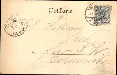 Ak Berlin Tiergarten, Partie am Neuen See