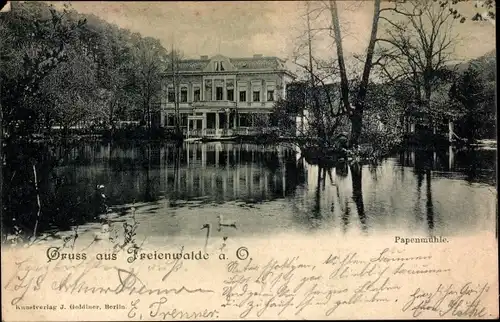 Ak Bad Freienwalde an der Oder, Papenmühle