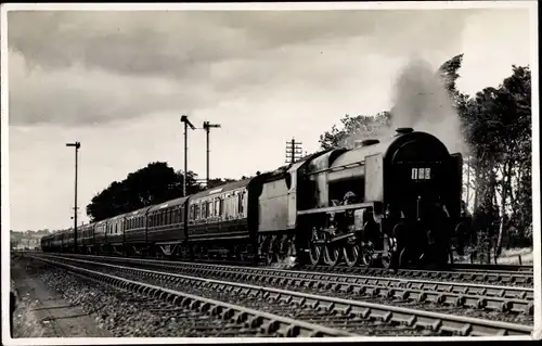 Foto Ak Britische Eisenbahn, LMS Royal Scot Class No. 6101, Dampflok, 4-6-0