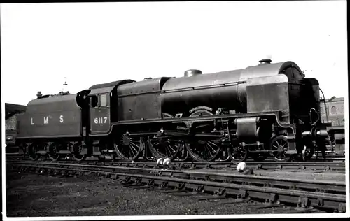 Foto Britische Eisenbahn, LMS Royal Scot Class 6P No. 6117, Dampflok, 4-6-0