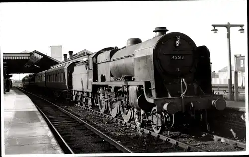 Foto Britische Eisenbahn, LMS Patriot Class 5XP No. 5513, Nr. 45513, Dampflok, 4-6-0